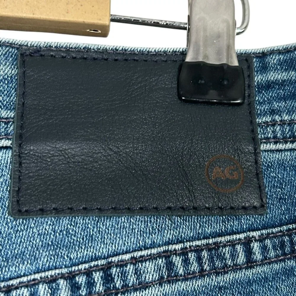 AG Adriano Goldschmied Everett Jeans Mens 32 Japanese Denim Zipline Casual NWT